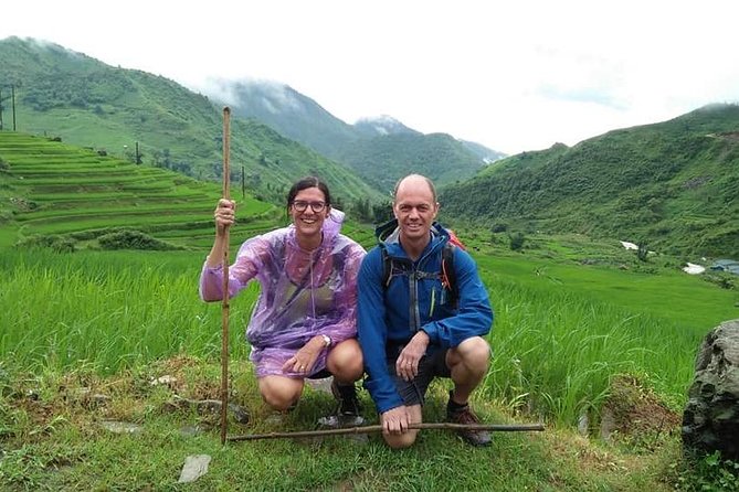 1-day Authentik trek & Panorama valley views - Down toward Hau Thao Village and Black Hmong community life