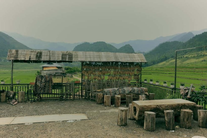 1-Day Sapa Long Trek - Rice Field Terrace, Ethnic Culture - Ta Van at about 3:00 PM, incense making, and the ride back