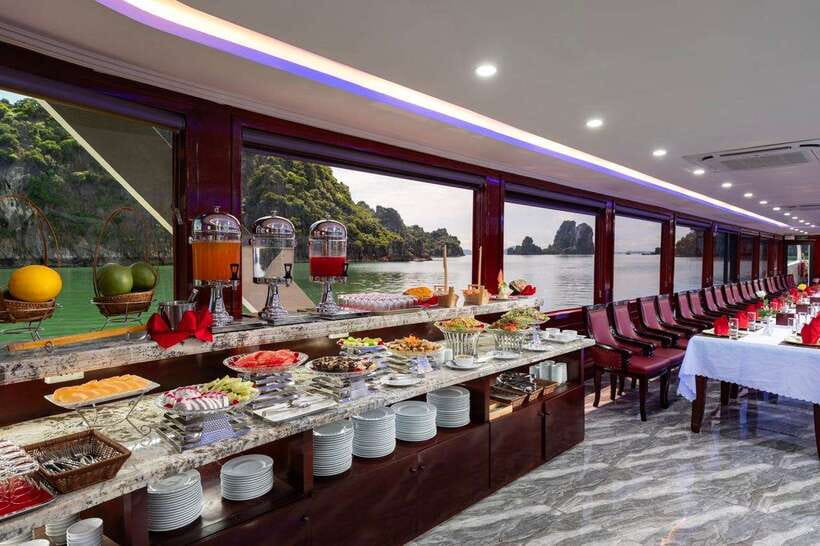 1-Day Tour Explore Unesco-recognized Ha Long Bay on Cruise - Luon Cave by Kayak or Bamboo Boat: The Ocean Oasis Feeling