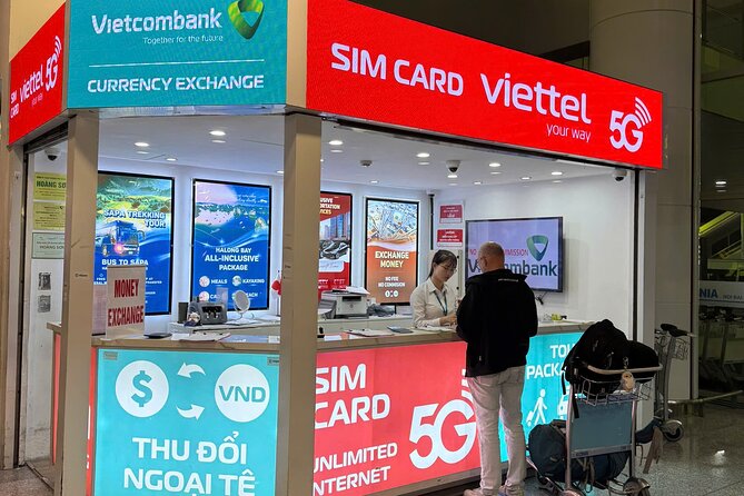 10 Days Unlimited 4G/5G Data Vietnam eSIM and Physical Card - A Practical Bonus: Help With Money Exchange