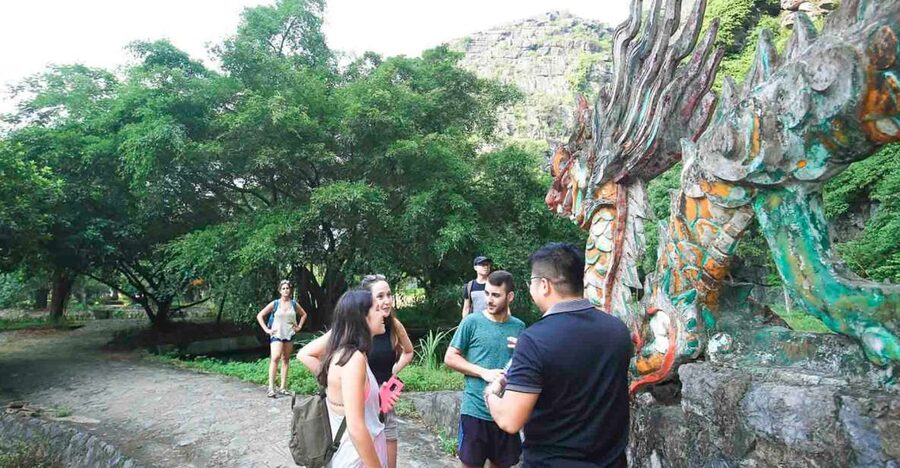 2 Day Ninh Binh: Hoa Lu/Bai Dinh- Trang An/Tam Coc- Mua Cave - Hoa Lu Ancient Citadel and King Dinh temples: the start that grounds the trip