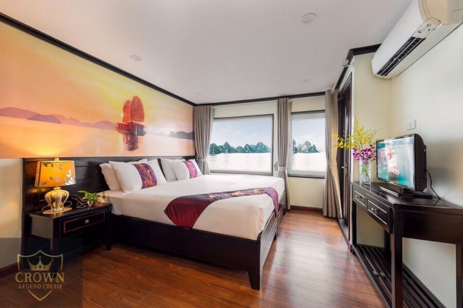 2-Day On 5 Star Cruise Halong Bay with Meals and Kayaking - The night onboard: quiet cabin time beats nonstop sightseeing