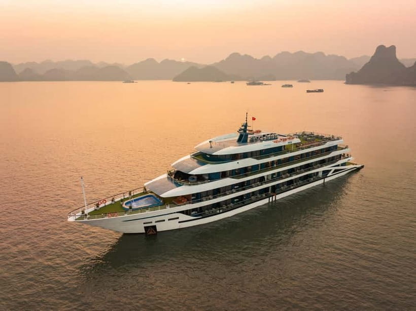 2-Day or 3-Day: Halong&Lan Ha Bay Cruise 5<em> balcony,bathtub – Key highlights you’ll feel fast’ /></p>
<ul>
<li><strong>Balcony and bathtub cabins</strong> on a modern 5-star ship, plus daily mineral water and room treats</li>
<li><strong>Tra Bau time on the water</strong> for kayaking and swimming, plus an option to use the onboard jacuzzi</li>
<li><strong>Chef-led Vietnamese cooking class</strong>, with hands-on practice for classics like spring rolls</li>
<li><strong>Viet Hai Village visit (3-day option)</strong> by bicycle or electric car, including a local family home stop</li>
<li><strong>Dark and Bright Cave visit</strong> by kayak or a bamboo boat rowed by locals</li>
<li><strong>Sunset party and onboard fun</strong>, including happy hour, squid fishing, karaoke, and dancing</li>
</ul>
<h2>Why this Halong-Lan Ha Bay cruise is a smart “first time” pick</h2>
<p><img width="820" height="615" decoding="async" src=