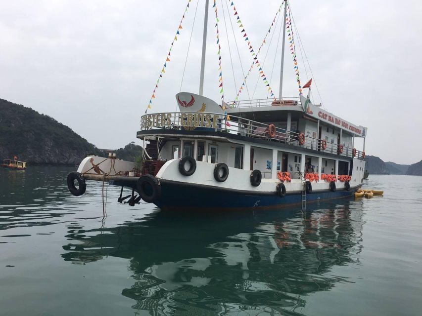 2-Day Traditional Cruise to Lan Ha Bay & Cat Ba Island - Swimming and snorkeling in a quieter zone