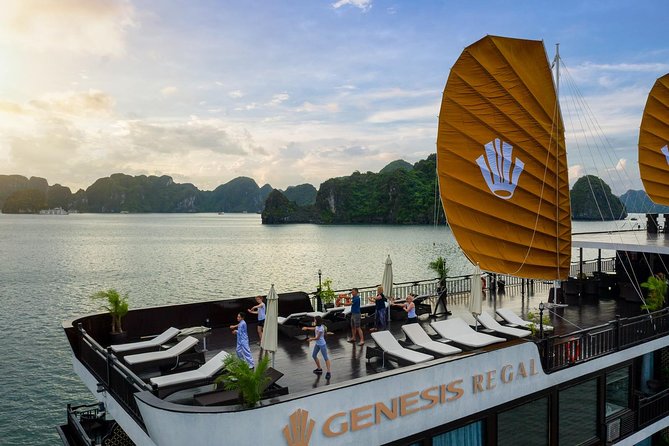2 Days and 1 Night Halong Bay Luxury Genesis Regal Cruises - Food on board: included meals that keep the pace realistic