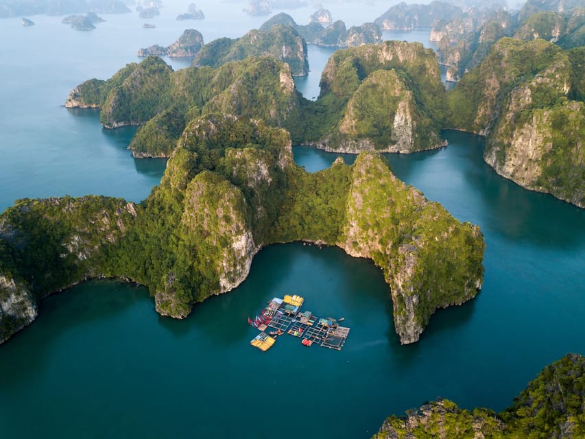 25 minutes sightseeing flight in Halong Bay by Seaplane - The pilot and the staff experience