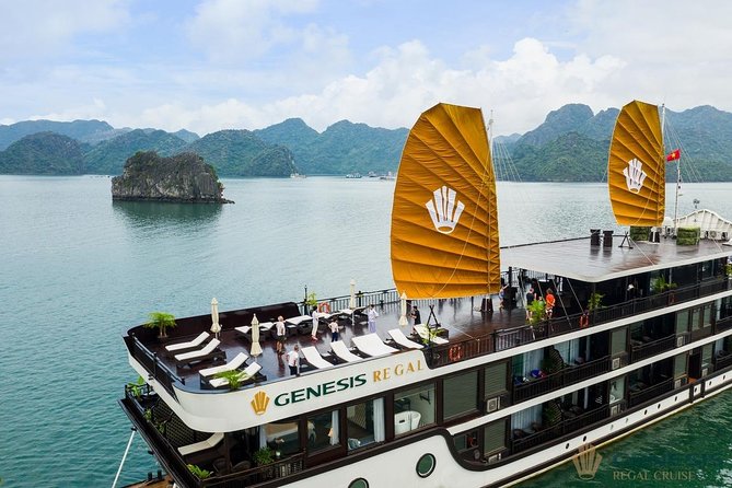 2Days-1Night Halong Bay Luxury Genesis Regal Cruises - Meals onboard: a full day of food without the hunt