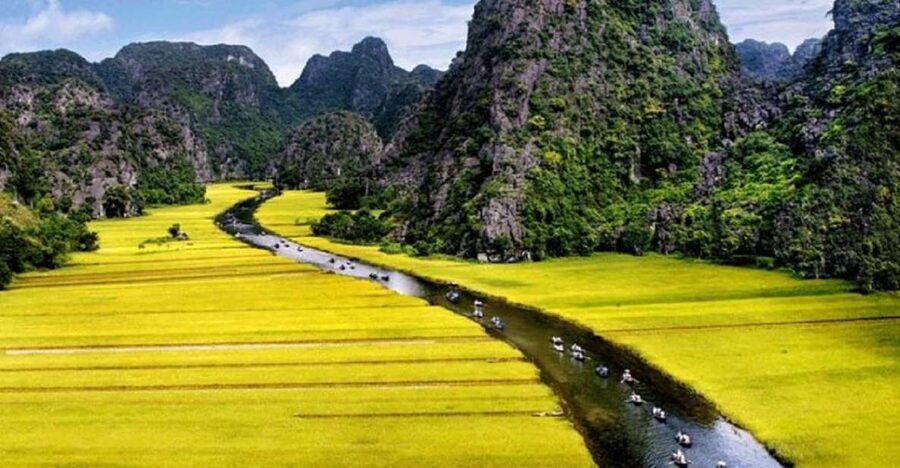 3 Day Hanoi - Ninh Binh - Halong Bay 5 Star Cruise & Balcony - Hanoi to Ninh Binh: Bai Dinh Pagoda, Trang An Boats, Mua Cave Views