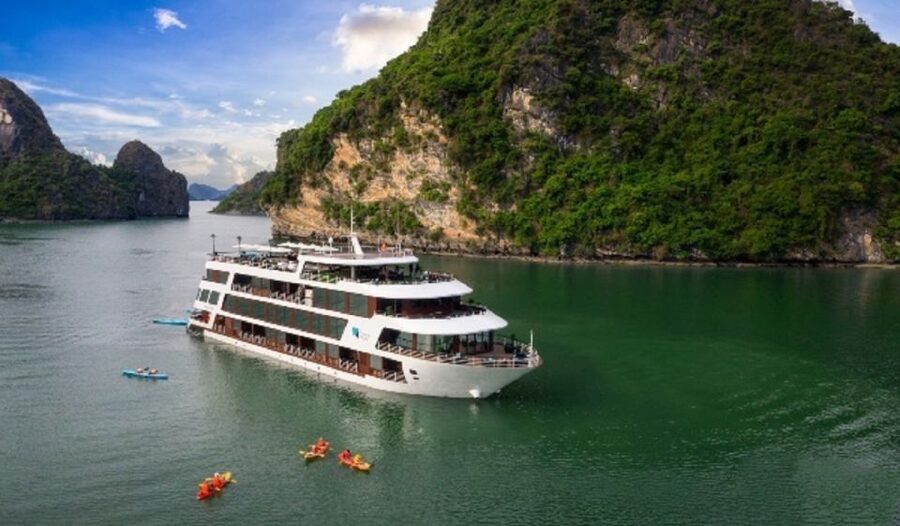 3-Day - Ninh Binh - Lan Ha Bay 5-Star Cruise & Balcony - Your Ninh Binh Overnight: Bungalow Time, Swimming Pool Break, and Dinner