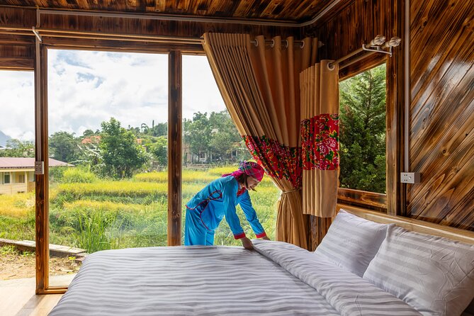 3-Days in Sapa with Overnight at 4 Star Hotel & Bungalow - Rice terraces and Muong Hoa Stream on Day 2