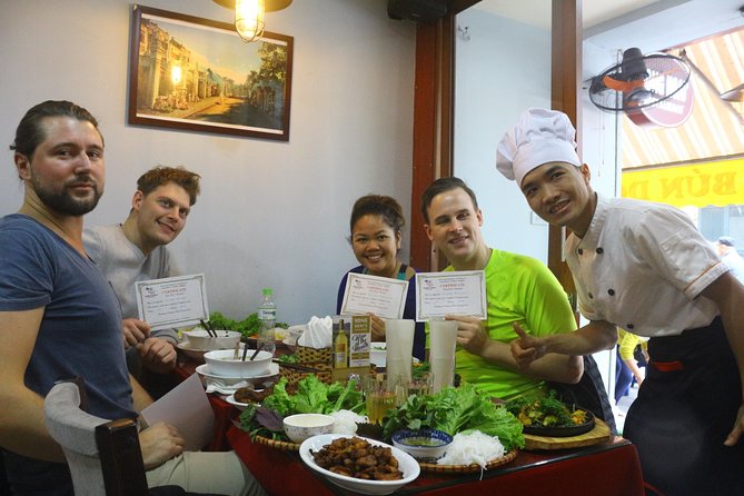 3 Dishes cooking + Egg Coffee bonus & Local Market Tour - Meals You Eat: Lunch and Dinner from Your Own Pots