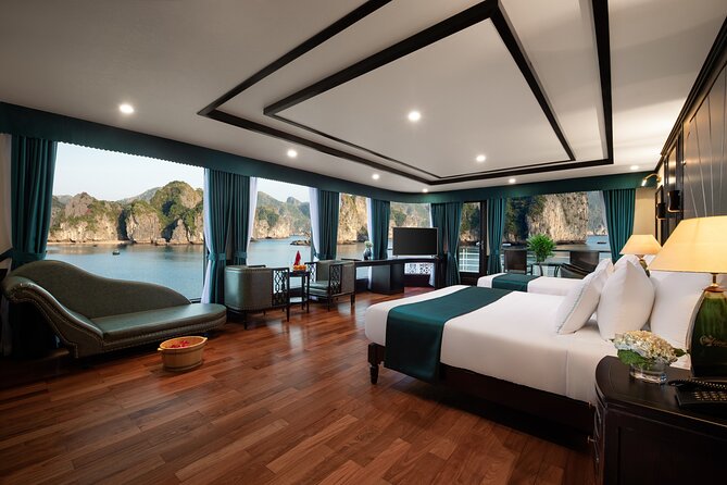 3D2N Luxury HaLong Bay with Aspira Cruise: kayak, Cat Ba island - A luxury cruise on Halong Bay, with Lan Ha and Cat Ba added value