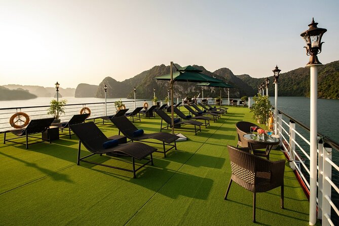 All-Inclusive 2 Day/1 Night Halong Luxury Cruise, Meals, Cave, Kayaking,Swimming - Price and value check for this Halong Bay cruise