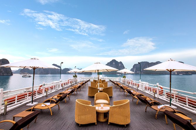 All Inclusive 3-Day 2-Night explore Ha Long Bay with Au Co Cruise - Entering the Au Co Cruise, from the Bhaya Cruise Center to your first evening