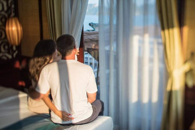 All inclusive Bhaya 2-Day Halong Bay Tour - Day 1 at sea: Trinh Nu Cave, dinner, and a night activity