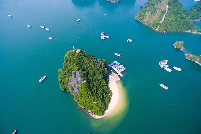 All Inclusive Cruise Tour at Halong Bay - Luon Cave area: kayaking, bamboo boat, or stay relaxed on board