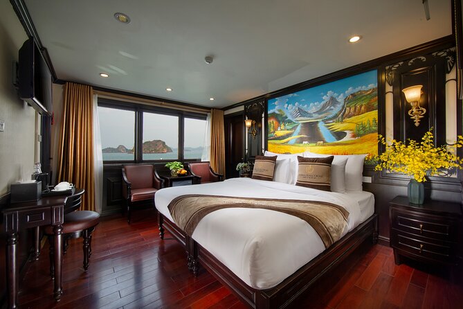 Athena Royal Cruise - Luxury Halong Bay Overnight Cruise 2D1N Tour - Sung Sot Cave Time: UNESCO Scenery With an Easy Visitor Flow