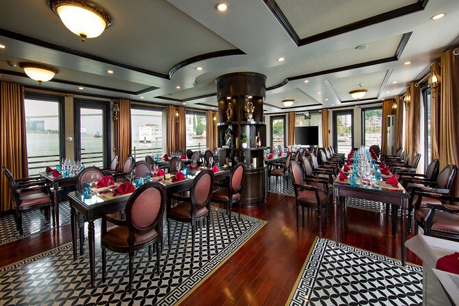 Athena Royal Cruise - Luxury Halong Bay Overnight Cruise 2D1N Tour - Sunset Party: When the Cruise Becomes More Than Sightseeing