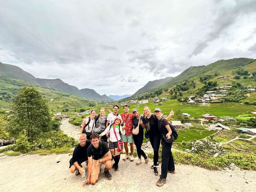 AUTHENIC 2D1N Trek & Bungalow Retreat with Dinh Hmong Family - Day 1: Muong Hoa Valley, rice fields, and village-by-village culture