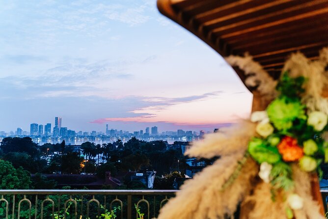 Authentic Bun Cha Hanoi making - with skyline view of Westlake - Bun cha Hanoi: learn it, then taste it with a view