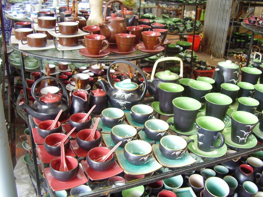 Bat Trang Pottery ancient village by Motorbike - Bat Trang pottery village from Hanoi: why this half day works