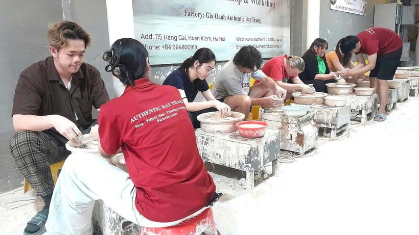 Bat trang Pottery Ceramics Class in Hanoi’s Old Quarter | VN - What you can make (and what to expect after firing)