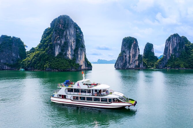 Best Halong 5 star Day Trip, inclusive,buffet,cave,kayak,transfer - Seafood Lunch and the Vegetarian or Vegan Option