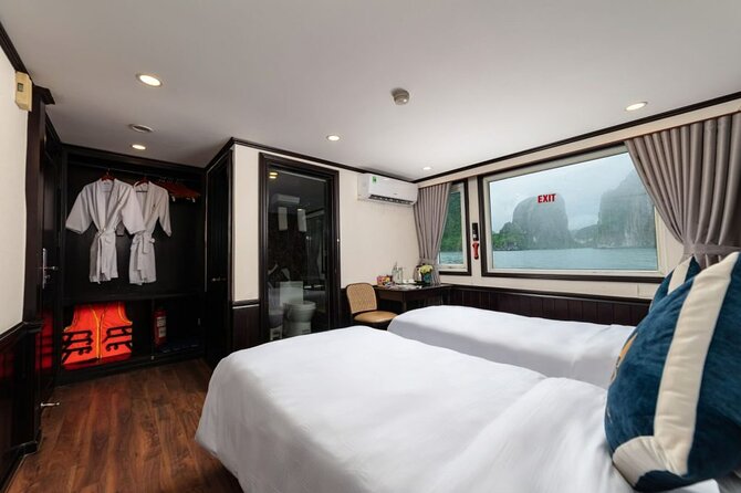 BEST Halong Bay Cruise 2 days 1 night - 5 stars - Onboard Cooking Class, Tai-Chi, and the Food Reality Check
