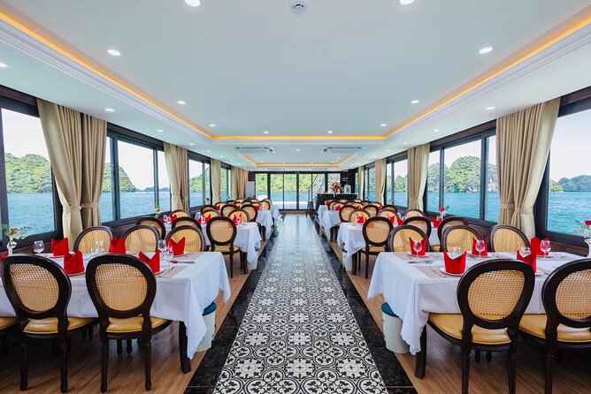 Best Halong Bay Tour One Day On Luxury Cruise 6 Hours Cruising - Luon Cave Lagoon Time by Kayak or Bamboo Boat