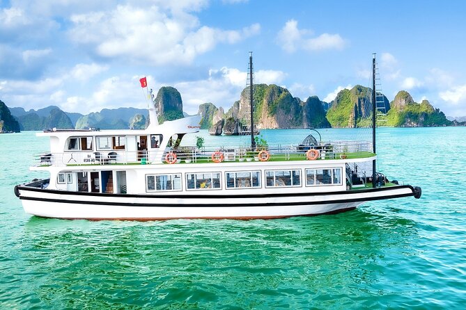 Best Price Halong 5 Star Day Cruise Buffet, Pool ,Sunset party - Ti Top Island: swim or climb for the panorama