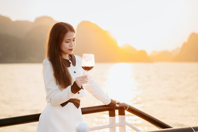 Best Price Halong 5 Star Day Cruise Buffet, Pool ,Sunset party - Price and logistics: what the $36.41 really means