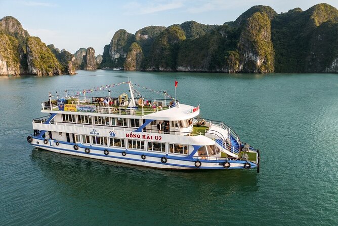Best Price Halong Bay Full-Day Trip,Cave,Titop,Kayak By Transfer - Tuan Chau Island lunch and the rock-spotting you will actually remember