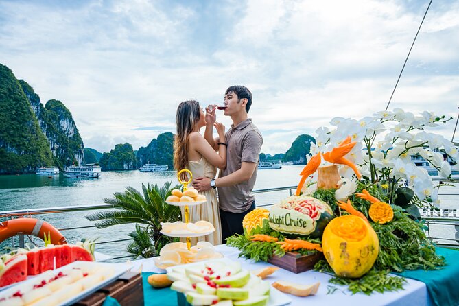 Best seller Halong Bay Day Cruise - Titop Island: swim break plus a short hike with big payoff