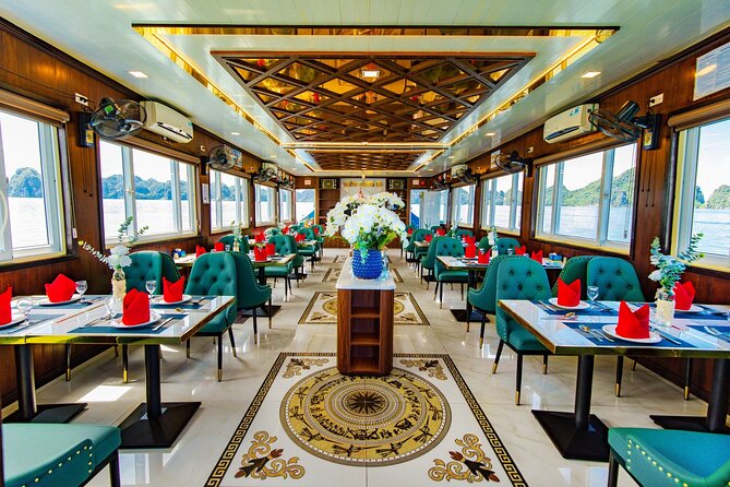 Best seller Halong Bay Day Cruise - Lunch on the boat at Tuan Chau: fueling the cave and island parts