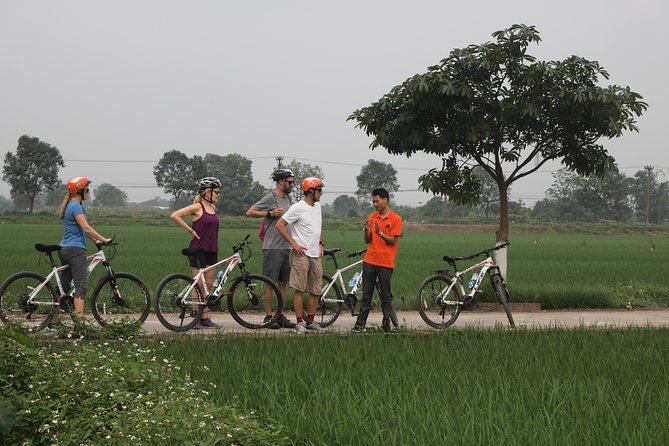Bicycle Tour Full Day Explore Red River Delta & Rural Villages - Local market time and meeting real routines