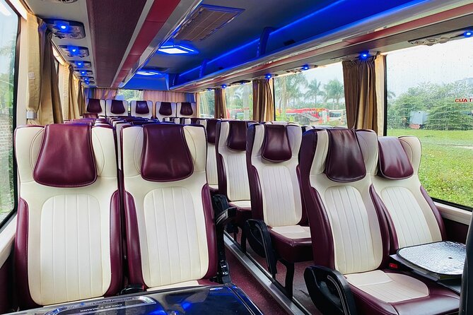 Bus Ha Noi to Cat Ba island - Comfort on Board: AC, Snacks, WiFi, and the seat details that matter