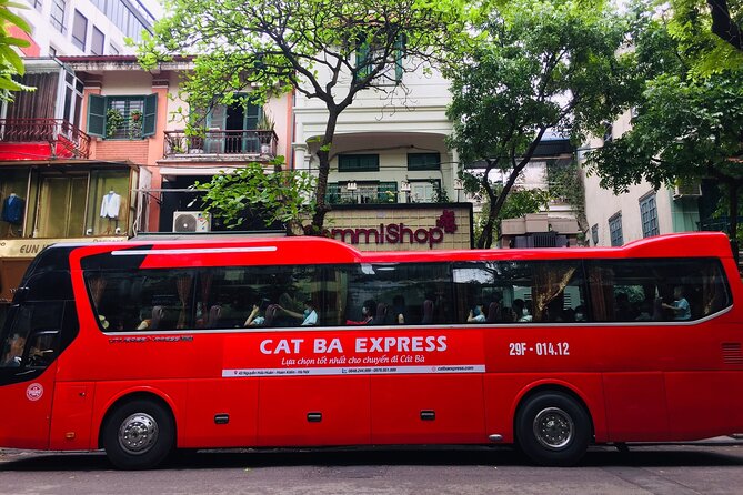 Bus Hanoi to Cat Ba Island with Cat Ba Express - Got Station to Cai Vieng: how the connection actually works