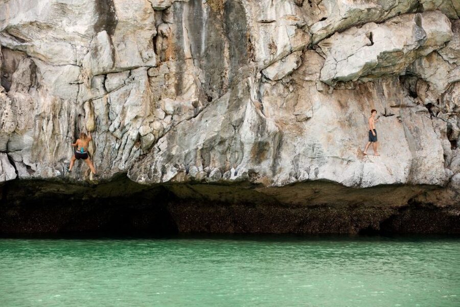 Cat Ba: Advanced Rock Climbing & Cliff Jumping Boat Tour - Breaks, Swims, and Boat Time That Actually Feels Like Part of the Adventure