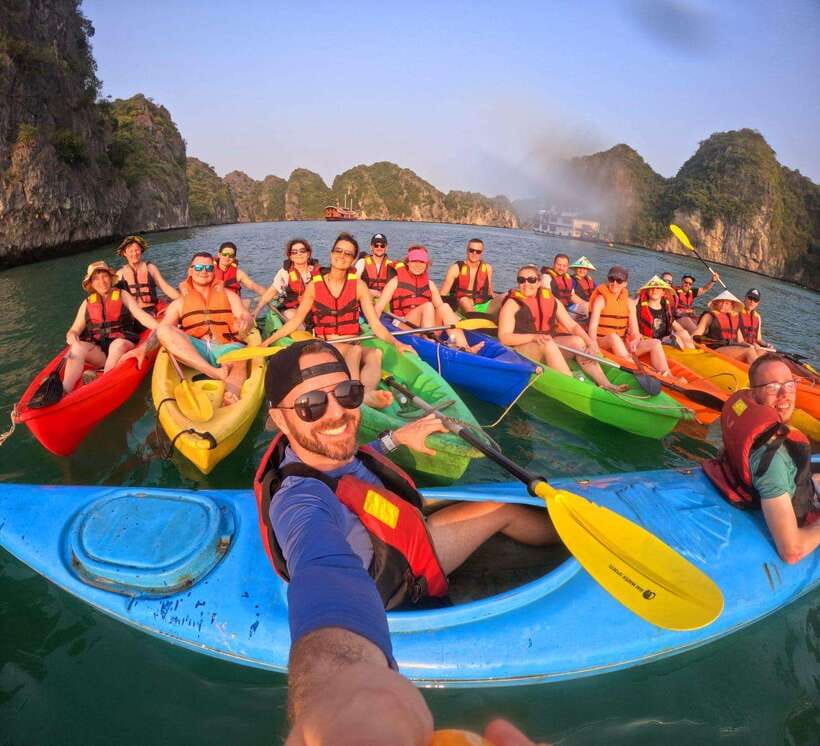Cat Ba: Full- day trip with biking, kayaking, meal, tickets - Getting Moving: Hotel Pickup, Beo Harbor, and the Floating Fishing Village Start