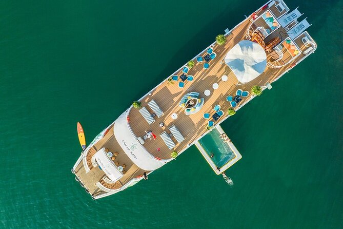 Cat Ba Island & Lan Ha Bay Luxury Cruise Day Trip with Lunch - Onboard the luxury VIP cruise: water slide, pool time, and kayaking