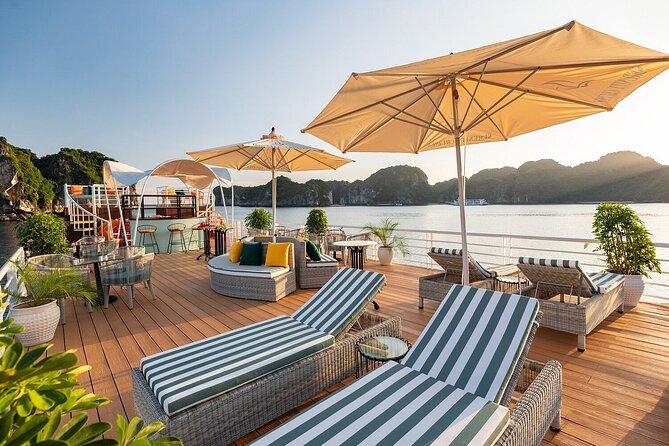 Cat Ba Island & Lan Ha Bay Luxury Cruise Day Trip with Lunch - Lunch on the boat: included meal, vegetarian option