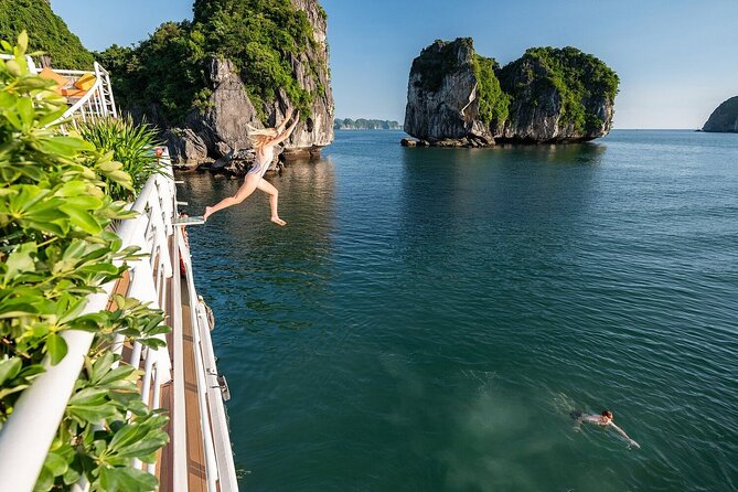 Cat Ba Island & Lan Ha Bay Luxury Cruise Day Trip with Lunch - Stop at Viet Hai Village: electric transport and fish-foot massage