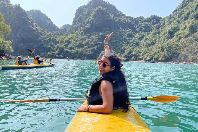 Cat Ba: Lan Ha Bay & Ha Long Bay Boat Trip, biking, kayakin,lunch - Floating Fishing Villages First: The Cruise That Sets the Mood