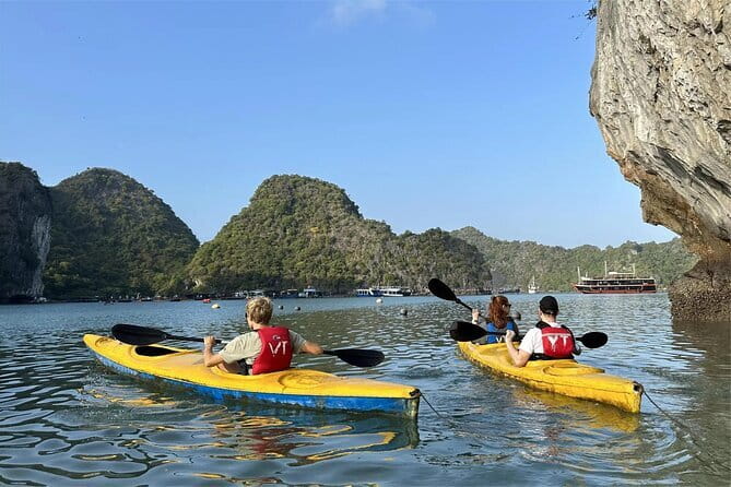 Cat Ba Tour 2 Days 1 Night, Enjoy A Full Day On Lan Ha Bay - Seafood Lunch on the Boat at 12:00 pm