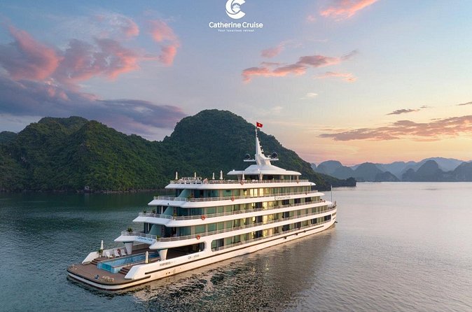 Catherine Cruise Halong Bay 2 Days/1 Night on 6 Star Cruise - Day 2 in Bai Tu Long Bay: calmer atmosphere and more time to explore