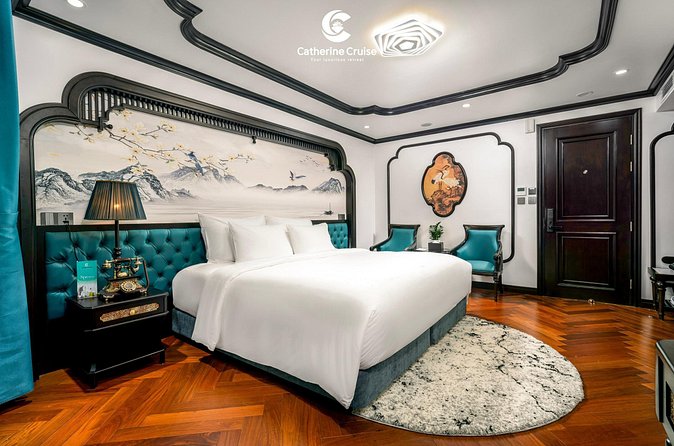 Catherine Cruise Halong Bay 2 Days/1 Night on 6 Star Cruise - Kayaking through grottoes and limestone: active time with big payoffs