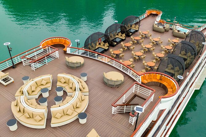 Chill Cruise Full-Day Explore Halong Bay - Sung Sot Cave: big cave energy and classic stalactites