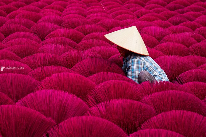 Colors of Incense village Quang Phu Cau - Quang Phu Cau incense village, where color becomes a photo subject