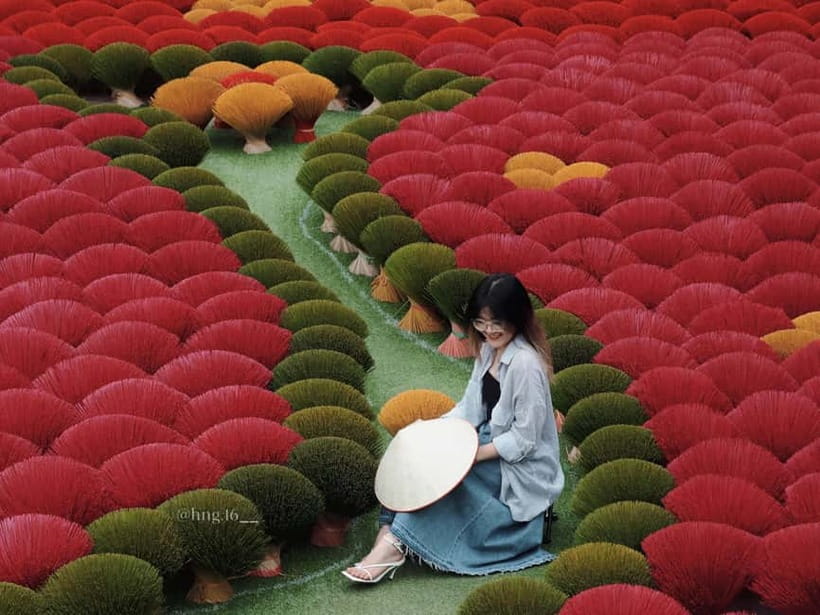 Combo Full-day Hanoi: Incense Village-City Tour-Train Street - Quang Phu Cau: where incense starts as bamboo and paste