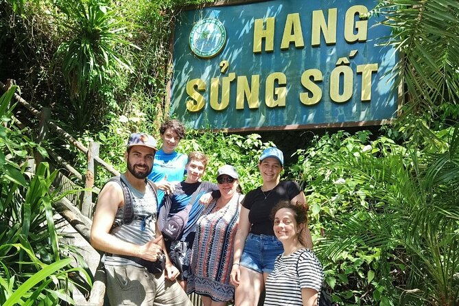 CozyBay Cruise-The Best Small Group 2D/1N inHalong-All inclusive - Day 1: Sung Sot Cave, Titop Island, and a Night on the Water